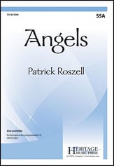 Angels SSA choral sheet music cover